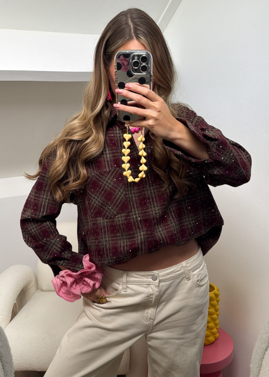 Mira Blouse Bordeaux