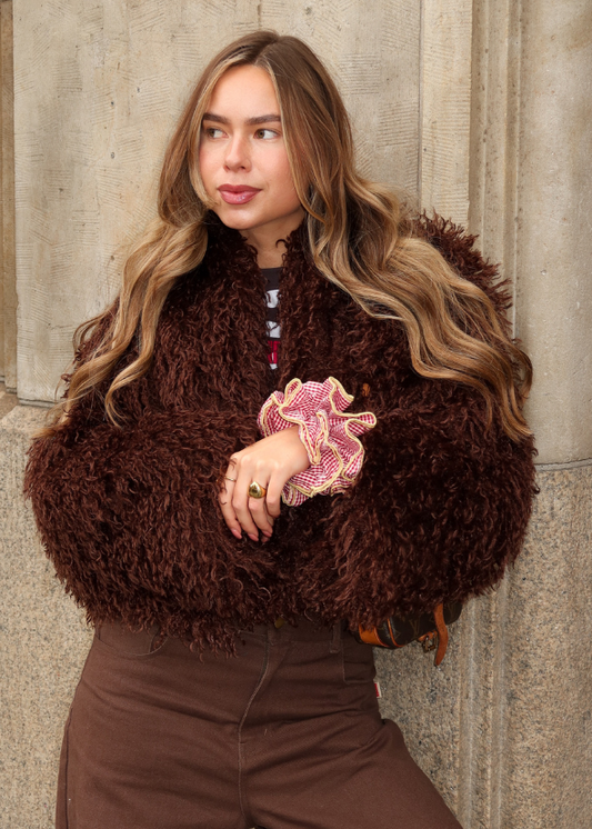 Molly Faux Fur Brown